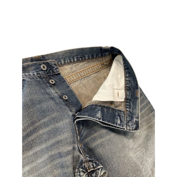 Diesel Industry Mens Y2K Classic Blue Straight Jeans Size 36/28 SKU 9285 - Picture 5 of 13